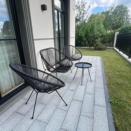 2bd,terrace, Ac, Next To Dineika Park, Brand New, By Cohost Druskieniki
